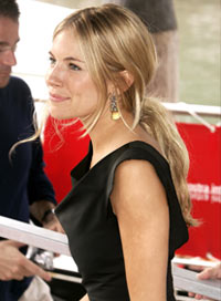 Sienna Miller Style Evolution Girl Loose Ponytail